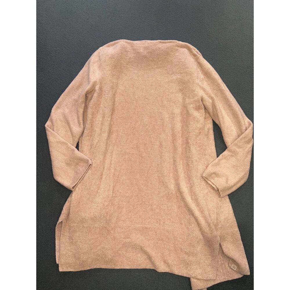 Barefoot Dreams CozyChic Lite Women Shawl Collar Cardigan Pale Pink Sz M A010007 - Picture 7 of 7